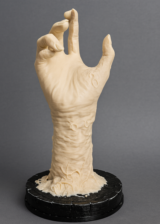 Zombie Hand Sculpture – 3D Printed Horror Prop